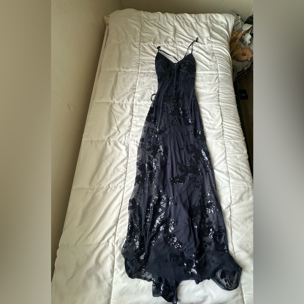 Navy Blue formal dress